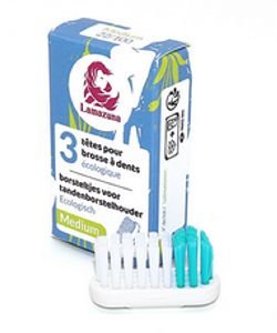 Recharge de 3 têtes de brosse à dents - Medium, 1 pièce